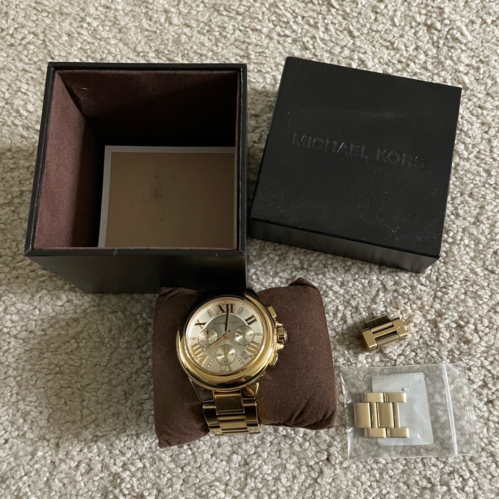 Michael Kors gold watch